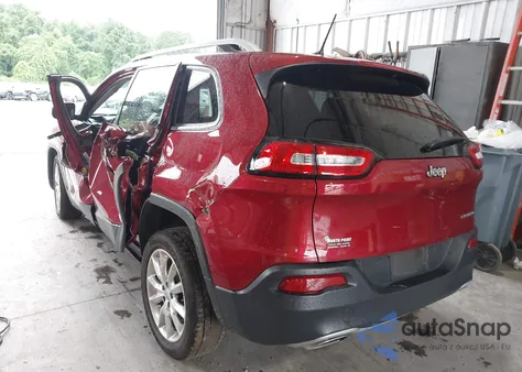 2017 Jeep Cherokee Limited z USA, uszkodzony, nr VIN 1C4PJLDS7HW572068